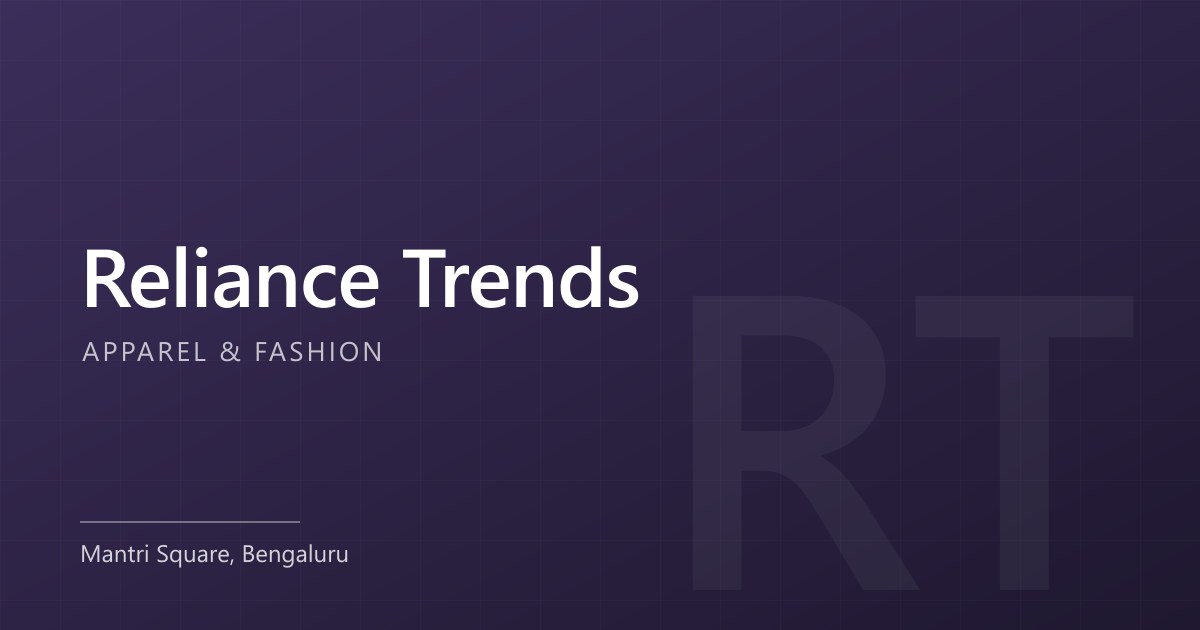 Reliance Trends