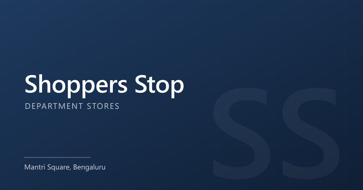 Shoppers Stop